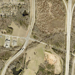 Coweta County map(satellite map)