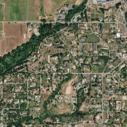 Winterwarm California High Resolution Satellite Map