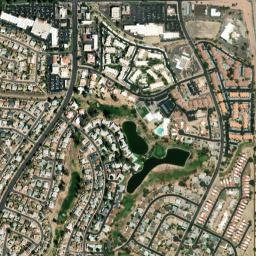 Ahwatukee Arizona High Resolution Satellite Map