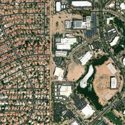 Tempe Royal Palms Arizona High Resolution Satellite Map