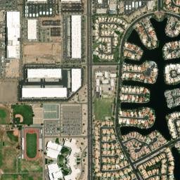 1433 West Lake Mirage Court, Gilbert, AZ High Resolution Satellite Map
