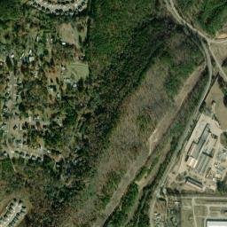 Rockdale Alabama High Resolution Satellite Map