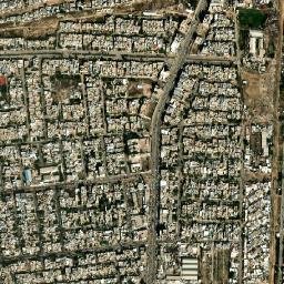 Yarmouk map(satellite map)