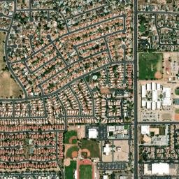 Silvergate Trails Arizona High Resolution Satellite Map