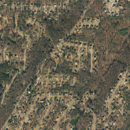 Russet Woods Alabama High Resolution Satellite Map