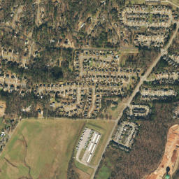 Royal Oaks Alabama High Resolution Satellite Map