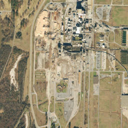 Coosa Pines Alabama High Resolution Satellite Map