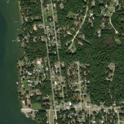 Bonneau Beach map(satellite map)