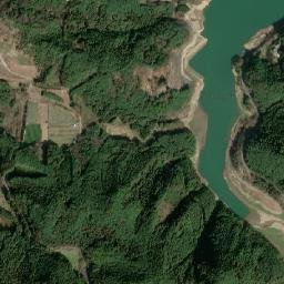 Ukiha Shi map(satellite map)