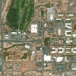 Innovation Way West, Arizona State University East Administra High Resolution Satellite Map