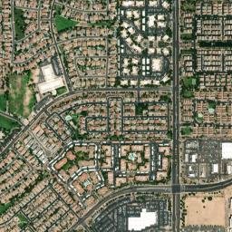 2884 South Rock Street, Gilbert, AZ 85295 High Resolution Satellite Map