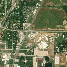543-667 Spring Hill Road, Aubrey, TX High Resolution Satellite Map
