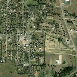 210-212 Hilltop Circle, Blue Ridge, TX High Resolution Satellite Map