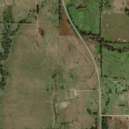 Farm to Market 69, Sulphur Bluff, TX High Resolution Satellite Map