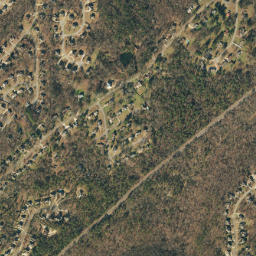Highlands Alabama High Resolution Satellite Map