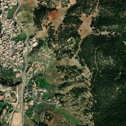 Aïn Leuh map(satellite map)