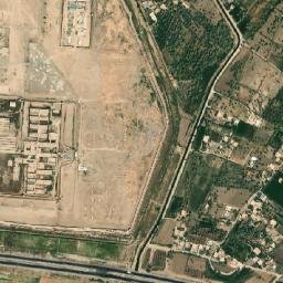 Abu Ghraib District map(satellite map)