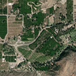 Rincon California High Resolution Satellite Map