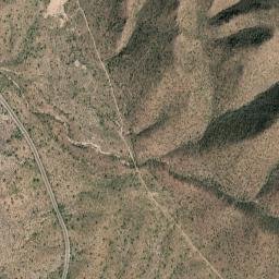 Smelter Town Arizona High Resolution Satellite Map