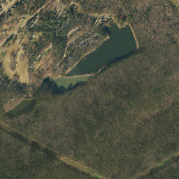 Cherokee Beach Alabama High Resolution Satellite Map