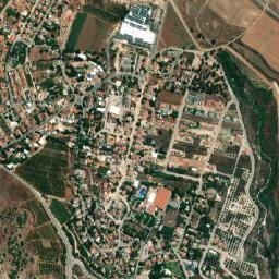 Metulla map(satellite map)