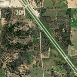 U.S. 287, Caddo-LBJ National Grasslands, Decatur, TX High Resolution Satellite Map