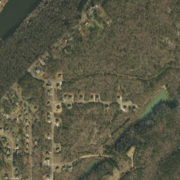 Fox Trace Alabama High Resolution Satellite Map