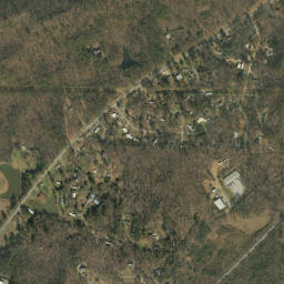 Deer Springs Estates Alabama High Resolution Satellite Map