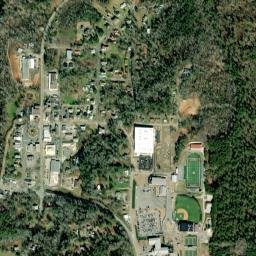 Franklin map(satellite map)