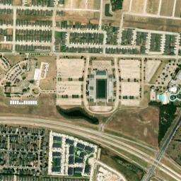 East Sherman Drive & Highway 288 Loop, Denton High Resolution Satellite Map