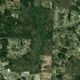Monterey Drive Alabama High Resolution Satellite Map
