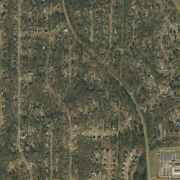 Navajo Hills Alabama High Resolution Satellite Map