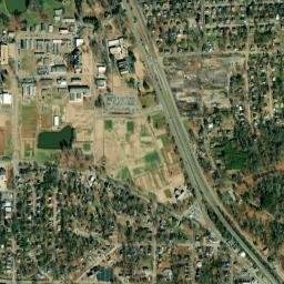 Spalding County map(satellite map)