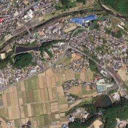 Kihoku-chō map(satellite map)