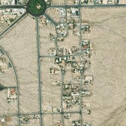 Borrego Springs map(satellite map)