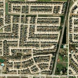 2483 Texas 289 Business, Prosper, TX High Resolution Satellite Map