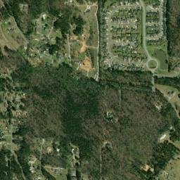 Cloverdale Estates Alabama High Resolution Satellite Map