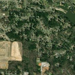 Northwood Lake Alabama High Resolution Satellite Map