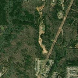 Vestavia East Alabama High Resolution Satellite Map