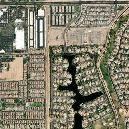 Hamilton Corner Arizona High Resolution Satellite Map