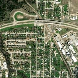 1083-1109 N Miller St Decatur TX High Resolution Satellite Map