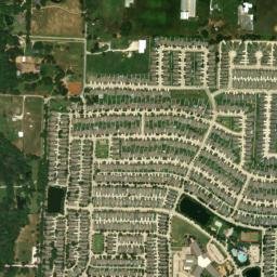 2004 Rodgers Lane Providence Village High Resolution Satellite Map