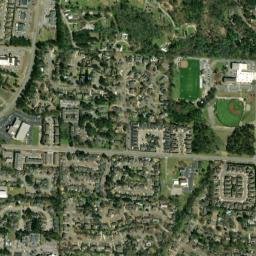 The Vineyards Alabama High Resolution Satellite Map