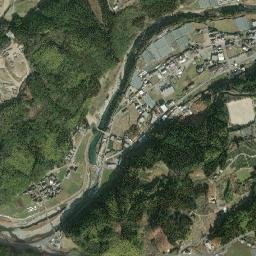 Yame Shi map(satellite map)
