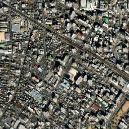 Ōita map(satellite map)