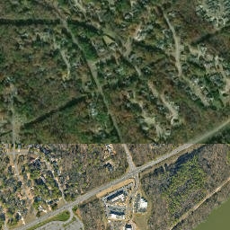 Wood Ridge Alabama High Resolution Satellite Map