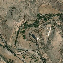 Gila Cliff Dwelling Visitor Center Road High Resolution Satellite Map