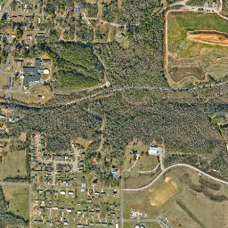 Elm Ridge Alabama High Resolution Satellite Map