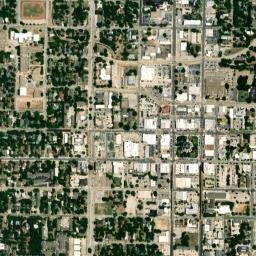 Denton map(satellite map)