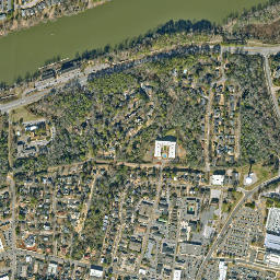 Pinehurst Alabama High Resolution Satellite Map